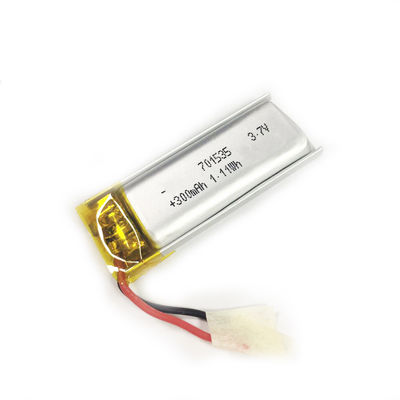 Αγορά IEC62133/εγκεκριμένη KC πολυ μπαταρία 701535 300mAh Lipo λι 3.7V online manufacture