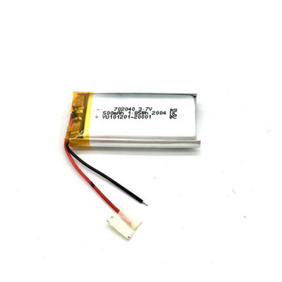 Αγορά KC πολυμερής μπαταρία λίθιου CE 702040 3.7v 500mah για τον εξοπλισμό ελέγχου online manufacture