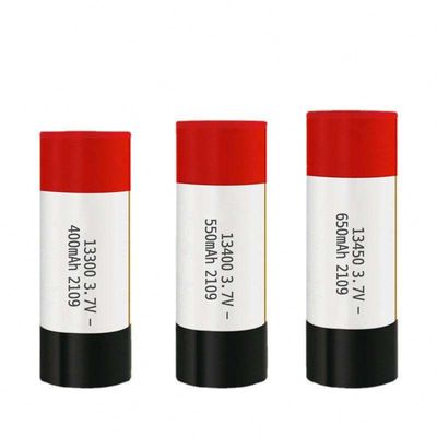 Αγορά 3.7V 400mah 500mah 13300 κυλινδρικό ιονικό κύτταρο λίθιου για το τσιγάρο Ε online manufacture