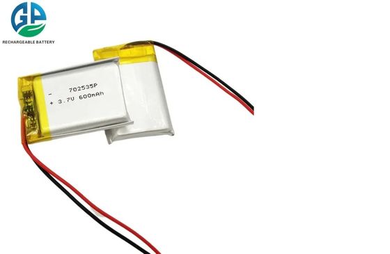 Αγορά IEC62133 εγκεκριμένη μπαταρία 702535 Lipo πολυμερής μπαταρία λίθιου 600mah 3,7 online manufacture