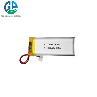 Αγορά Πιστοποιημένο ISO9001 3.7V 1800mAh Lithium Polymer Battery Pack με 500 κύκλους ζωής διαδικτυακή κατασκευή