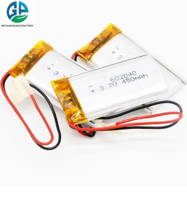 Αγορά 3.7V 450mAh Λιθιοπολυμερή μπαταρία χαμηλής θερμοκρασίας επαναφορτιζόμενη μπαταρία LiPo διαδικτυακή κατασκευή