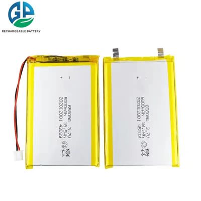 Αγορά Μεγάλη χωρητικότητα 5000mah 3.7 V μπαταρία πολυμερούς ιόντων λιθίου 500 φορές Lp656090 online manufacture
