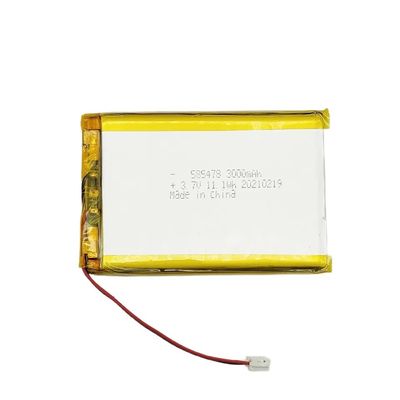 Αγορά 585478 3.7v 3000mah Lipo Lithium Ion Polymer μπαταρία για οικιακές συσκευές online manufacture