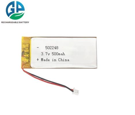 Αγορά Iec62133 502248 Λι πολυμερή μπαταρία 1.85wh 3.7v 500mah online manufacture
