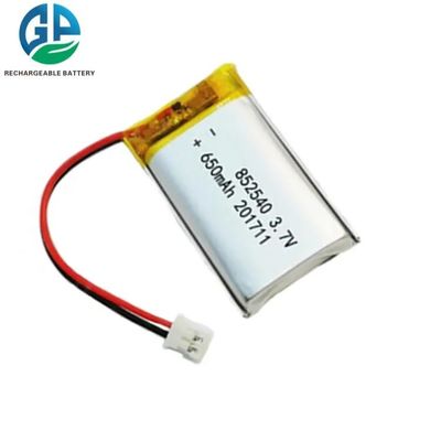 Αγορά 3.7v 650mah Λιθιοπολυμερή μπαταρία Ds 852540 online manufacture