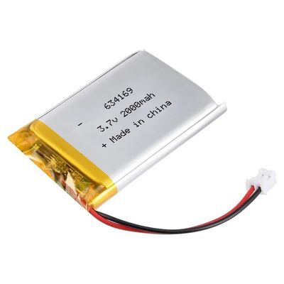 Αγορά 634169 Πολυμερές λιθίου 3.7 V μπαταρία 2000mah online manufacture