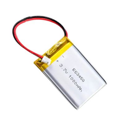 Αγορά 3.7v 653450 Λιθιοπολυμερή μπαταρία 1000mah 1200 Mah για ψηφιακά Ups online manufacture