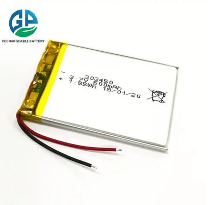 Αγορά Λι Πολυμερές KC επαναφορτιζόμενο 3.7V 500Mah 520Mah Λιθιοϊονικές μπαταρίες 303450 3C Ψηφιακή ηλεκτρονική μπαταρία online manufacture