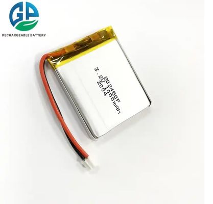 Αγορά Εγκρίθηκε από την KC 804250 1000mah Li Polymer επαναφορτιζόμενη μπαταρία 3,2 V Λιθίου σιδηροφωσφορικής μπαταρίας 3C online manufacture