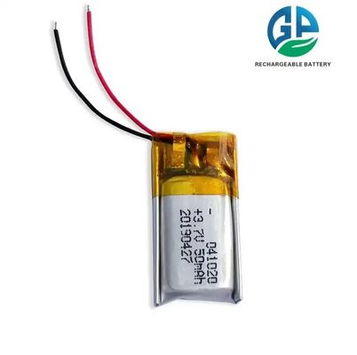 Αγορά Εγκρίθηκε από την KC 3.7V 50mAh 401020 Li-πολυμερή επαναφορτιζόμενη μπαταρία ιόντων λιθίου για μπαταρία ακουστικών TWS online manufacture