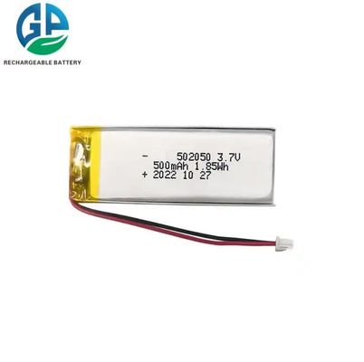 Αγορά ΚΕ Εγκρίθηκε 3.7v μπαταρία λιθίου Power Pack Li-πολυμερές 500mah 502050 μπαταρία λιθίου πολυμερούς online manufacture