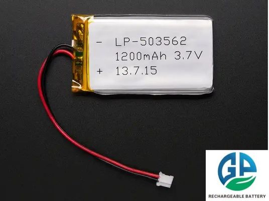 Αγορά 503562 3.7v 1200mAh Πολυμερές Λιθιολιθικές Λιποαναφορτιζόμενες μπαταρίες Pack KC CB IEC62133 Εγκρίθηκε online manufacture
