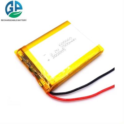 Αγορά KC επαναφορτιζόμενη 3.7V 2500mAh μπαταρία πολυμερούς λιθίου Lipo μπαταρία πακέτο 605060 IEC62133 Εγκρίθηκε online manufacture