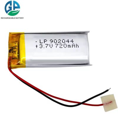 Αγορά Μακροχρόνια 902044 3,7V 720mAh επαναφορτιζόμενη μπαταρία πολυμερούς λιθίου για ψηφιακά προϊόντα online manufacture