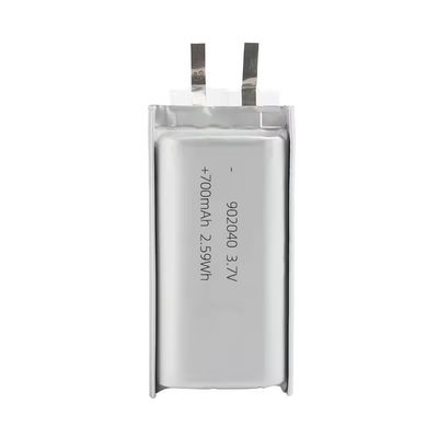 Αγορά Drones 3.7 Li Polymer μπαταρία 902040 700mah 10c υψηλό ρυθμό εκφόρτισης Beauty Instrument μπαταρία για GPS online manufacture