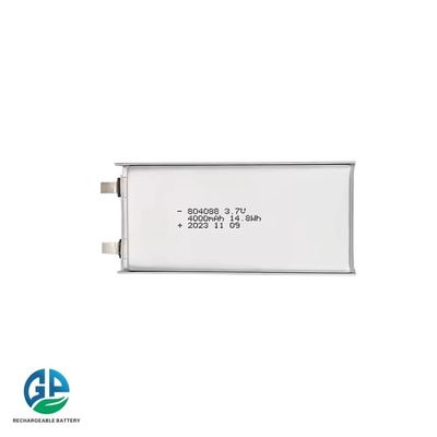 Αγορά 804088 3.7V επαναφορτιζόμενη μπαταρία πολυμερούς ιόντων λιθίου υψηλής ισχύος υψηλής χωρητικότητας 4000mAh μπαταρία λιπο online manufacture