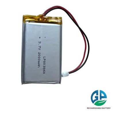 Αγορά Η μπαταρία Lipo με υψηλή εκφόρτιση 803860 μπαταρία Li-Polymer 2000mAh 3.7v επαναφορτιζόμενη μπαταρία Lipo online manufacture
