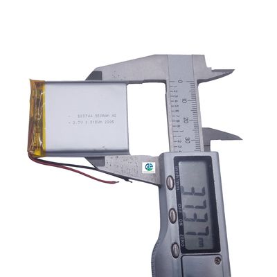 Αγορά Μεγάλη χωρητικότητα 950mAh 3.7V μπαταρία πολυμερούς λιθίου με 500 φορές διάρκεια κύκλου ζωής για συσκευές ομορφιάς online manufacture