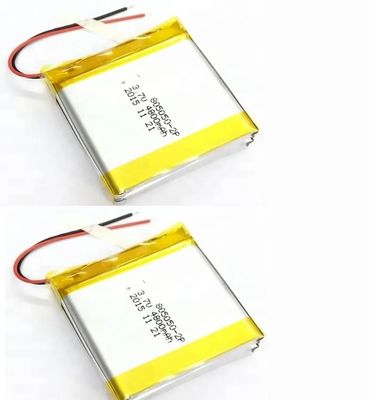 Αγορά Υψηλής χωρητικότητας 3.7V μπαταρία πολυμερούς λιθίου 1S2P 14.8wh 3.7v 805050 4000mAh 4400mAh 4800mAh μπαταρία ιόντων λιθίου online manufacture