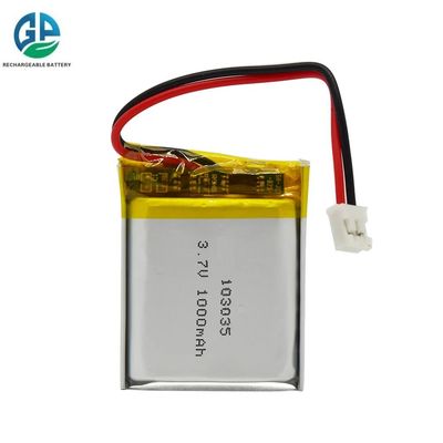 Αγορά Αναφορτιζόμενο KC CE 103035 3.7v 1000mah Λίπο μπαταρίες Λιθίου Πολυμερές μπαταρίες 1000mah 3.7v online manufacture