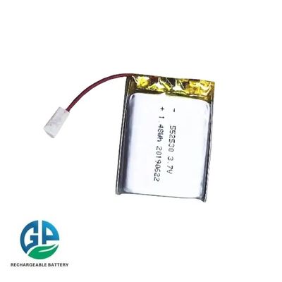 Αγορά KC μπαταρία ηλεκτρικού εργαλείου 552530 3.7v 4.2v 400mah μπαταρία λιθίου Lipo Oem 3.7V επαναφορτιζόμενο Li Ion Cell μπαταρία Lipo online manufacture