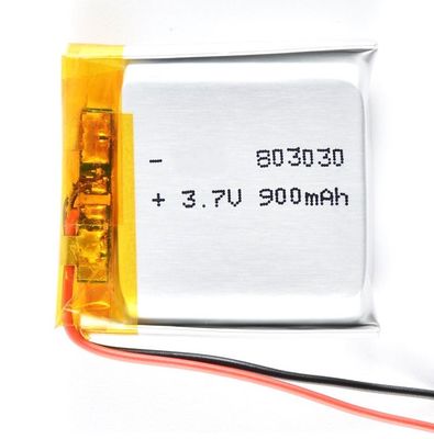 Αγορά KC IEC62133 Εγκεκριμένο 3.7V 900mAh Επαναφορτιζόμενη Μπαταρία Polymer Lithium Lipo online manufacture