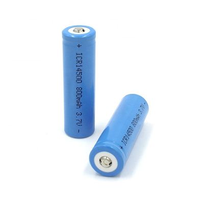 Αγορά 750mAh 3.7V 14500 Lithium Ion επαναφορτιζόμενη μπαταρία με 500 κύκλους ζωής για ηλιακό φως γκαζόν διαδικτυακή κατασκευή