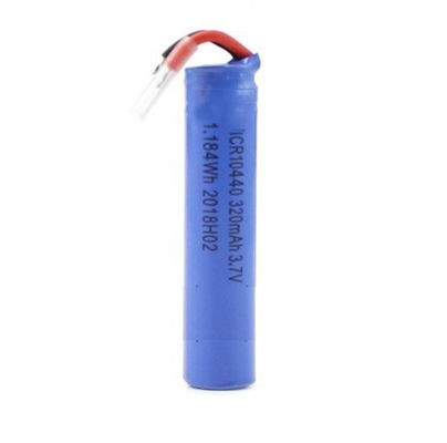 Αγορά 320mAh 3.7V 10440 ιονική μπαταρία μεγέθους μπαταριών IEC62133 AAAA λι online manufacture