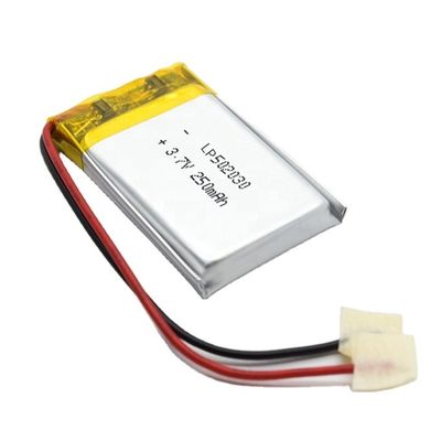 Αγορά 3.7V 250mAh 502030 Συσκευή μπαταρίας πολυμερούς λιθίου LiPo επαναφορτιζόμενη μπαταρία UL1642 IEC62133 Πιστοποιημένη online manufacture