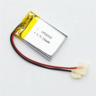 Αγορά 502030 3,7 πολυμερής μπαταρία λι Β 250mah με το PCM και το καλώδιο online manufacture