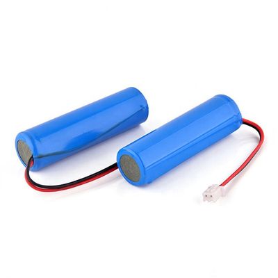 Αγορά 2600mAh 3.7V 18650 μπαταρία λιθίου με σύνδεσμο JST για φορητές συσκευές online manufacture