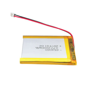 Αγορά UN38.3 3,7 Β 2000mAh Lipo 654060 πακέτο πολυμερών μπαταριών λι online manufacture