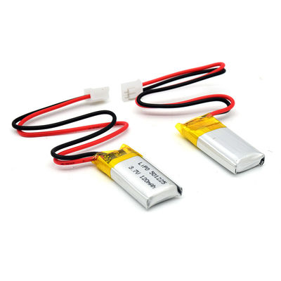 Αγορά 3.7 Β 120mah Lipo 501225 επαναφορτιζόμενες μπαταρίες λίθιου με το συνδετήρα online manufacture