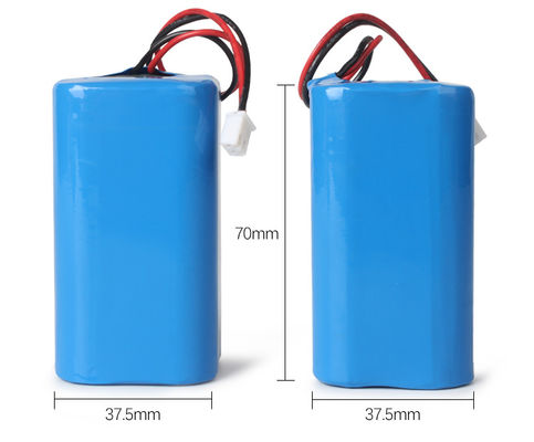 Αγορά 500 φορές 14.8V 2500mAh 18650 κυλινδρικό πακέτο μπαταριών κυττάρων 4S1P online manufacture