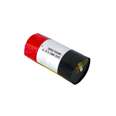Αγορά MSDS 900mAh 3,7 Β 18350 ιονικό κύτταρο λίθιου μπαταριών 10c κυλινδρικό online manufacture