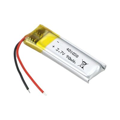 Αγορά IEC62133 3.7V 80mAh 401030 επαναφορτιζόμενη μπαταρία Lipo online manufacture