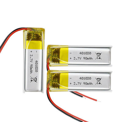 Αγορά Πολυμερής μπαταρία 3.7V 80mAh λίθιου 401030 για την κάσκα Bluetooth online manufacture