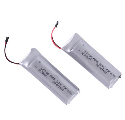 Αγορά Πακέτο 600mah 3.7V μπαταριών πολυμερούς LiPo λίθιου για τα καταναλωτικά ηλεκτρονικά online manufacture