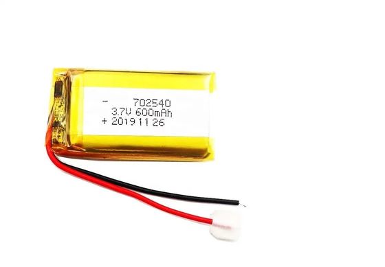 Επανακαταλογηστέο πακέτο KC 3.7V 600mAh 700mAh 702540 πολυμερών μπαταριών λίθιου Lipo