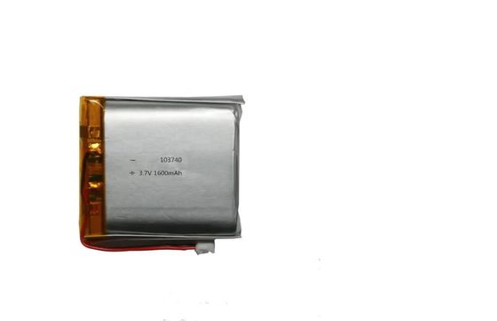 Φορητό DVD 3.7v Lipo Walkie φορητών υπολογιστών πακέτο 1600mah 103740 μπαταριών ομιλουσών ταινιών