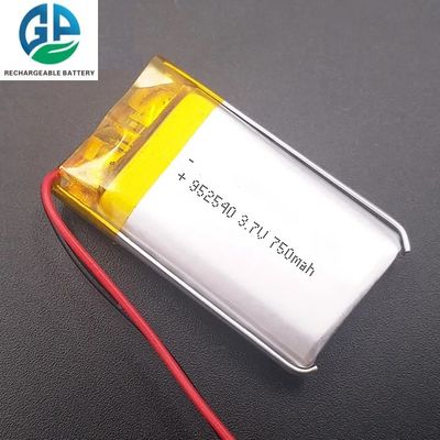 952540 ιονική μπαταρία 3.7v πολυμερούς Lipo λίθιου πακέτων 750mah 25c πολυμερών μπαταριών λίθιου