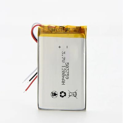 3.7V 1200mAh Μπαταρία Πολυμερών Λιθίου με 500 Κύκλους Ζωής για Συσκευές Ομορφιάς