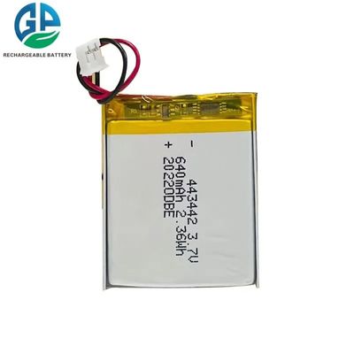 Πιστοποιημένο UN38.3 3.7V 640mAh Lithium Polymer Battery Pack - επαναφορτιζόμενη μπαταρία LiPo για ψηφιακές συσκευές