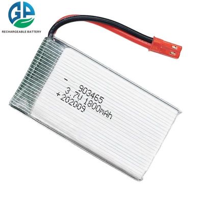 Πιστοποιημένο από την KC 1800mAh 25C ρυθμός εκφόρτισης Λι Πολυμερή μπαταρία 3.7V επαναφορτιζόμενη μπαταρία Lipo