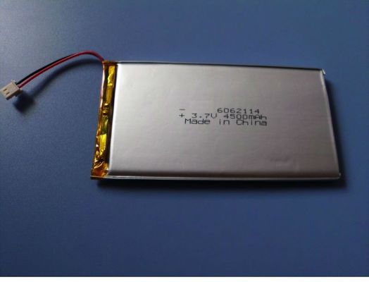 6062114 3.7V 4500mAh Λιθιοϊονική Πολυμερή μπαταρία με 500 φορές διάρκεια κύκλου ζωής Li Poly επαναφορτιζόμενη μπαταρία