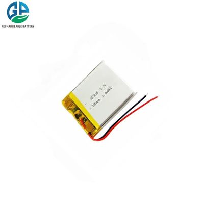 3.7V 380mAh UN38.3 Πιστοποιημένη μπαταρία πολυμερούς λιθίου μπαταρία LiPo για ψηφιακά προϊόντα