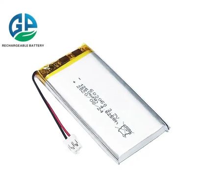 Ανανεώσιμη 603060 1250mAh 3.7V Πολυμερή μπαταρία λιθίου Pack KC IEC62133 Εγκρίθηκε