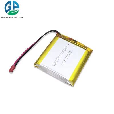 KC IEC62133 Εγκρίθηκε 3.7V 1600mAh επαναφορτιζόμενη μπαταρία πολυμερούς λιθίου