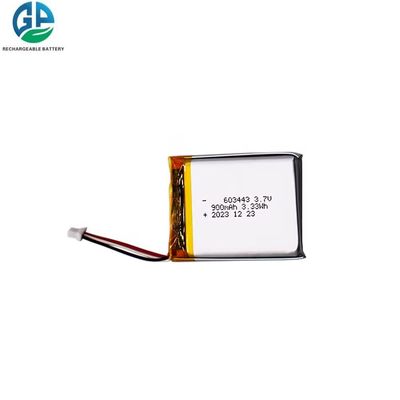 Μακροχρόνια μπαταρία Lipo 603443 μπαταρία 3.7v 900mAh μπαταρία λιθίου πολυμερούς επαναφορτιζόμενη μπαταρία για προϊόντα Ipod Classic